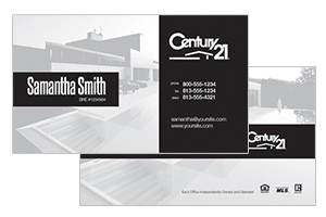 printed business cards Century 21