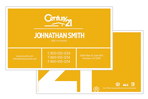 raltor business cards Century 21