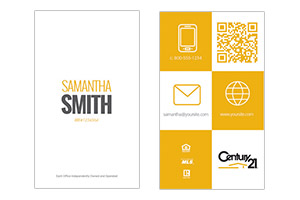 pre designed real estate business cards