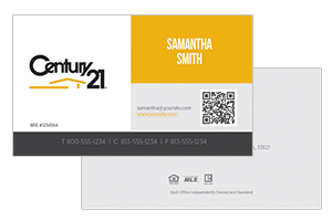 Century 21 business cards